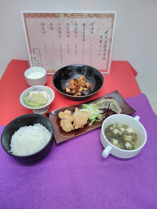 3月のブランド食のご紹介 その④『鹿児島薩摩赤鶏 中華ランチ』