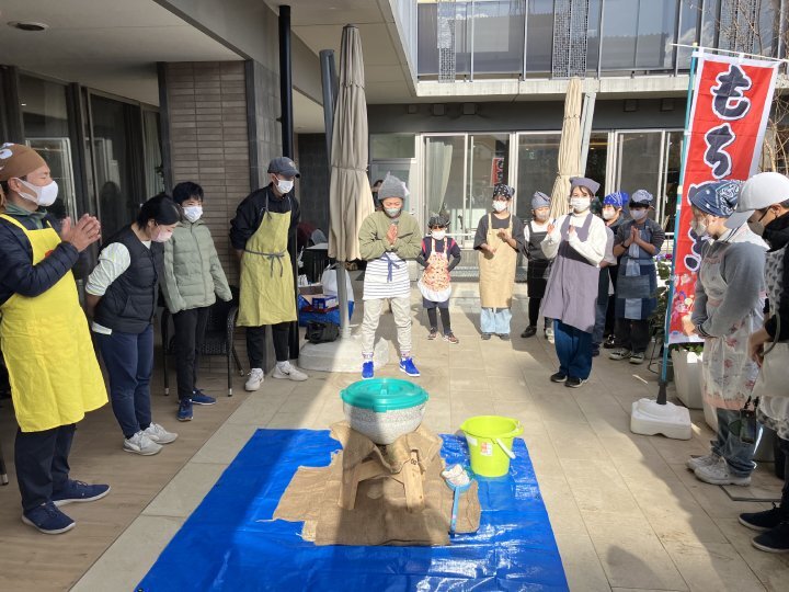 餅つき大会